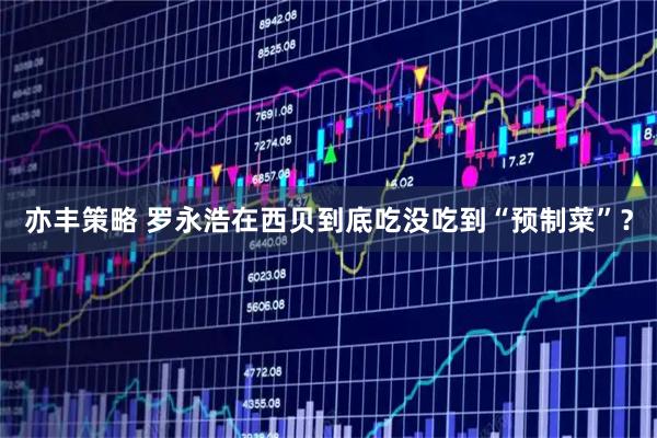 亦丰策略 罗永浩在西贝到底吃没吃到“预制菜”？