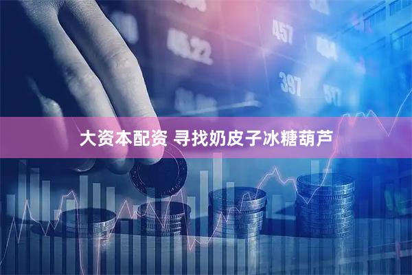 大资本配资 寻找奶皮子冰糖葫芦